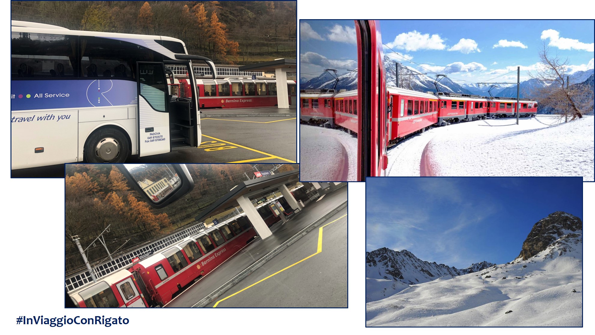 Emotions onboard the Bernina Express